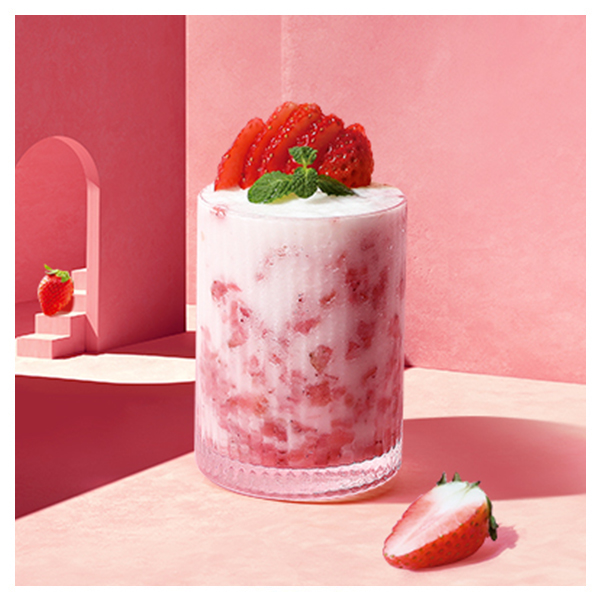 Strawberry Yogurt  Ice Blended